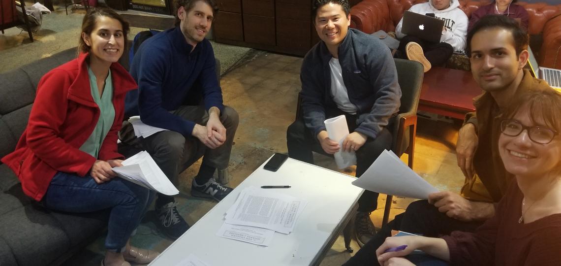 Daniel Chu facilitated the discussion over the REDUCE-IT Trial.