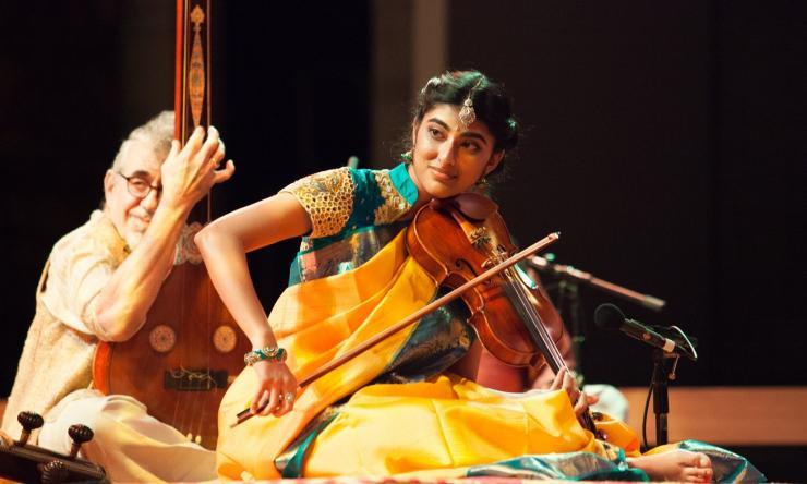 Aishu Venkataraman Pareek, one of our residents is a talented violinist.
