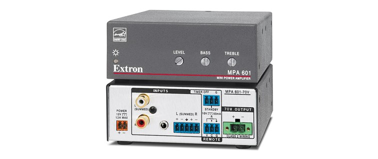 Extron 70-Volt Power Amplifier