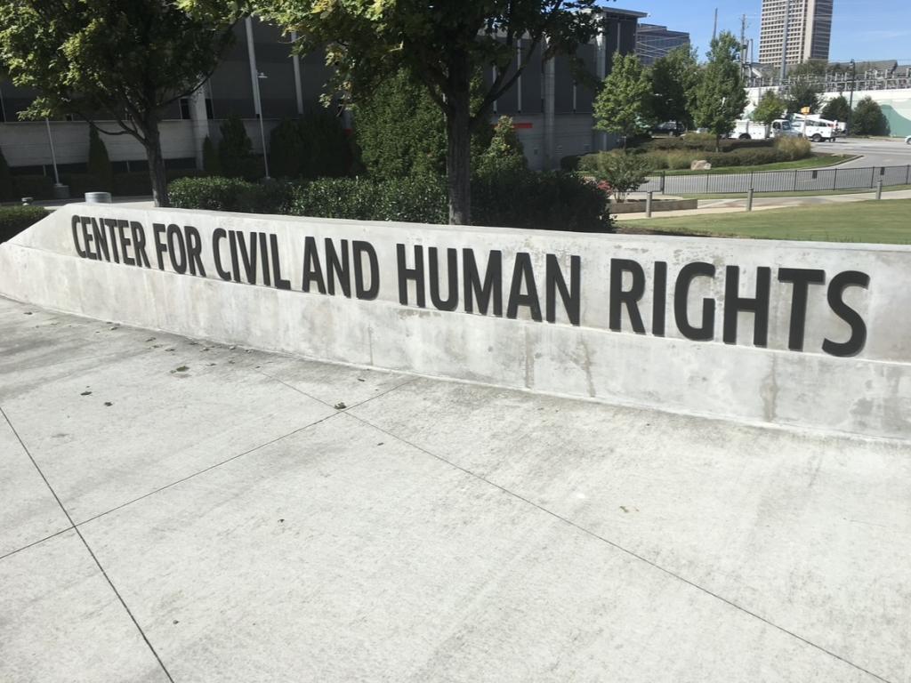 A glimpse of April's visit to the Center for Civil and Human Rights in Atlanta Georgia.