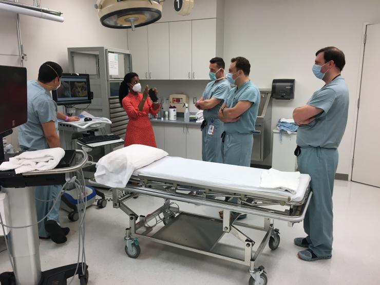 Pediatric Anesthesiology Fellows in the OR