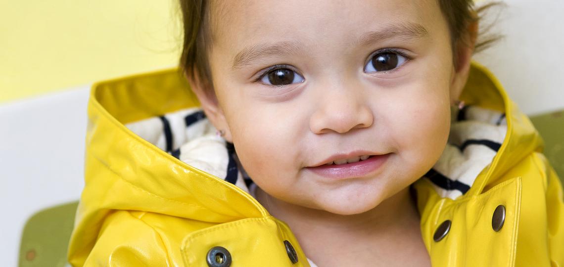 baby in yellow baby in yellow