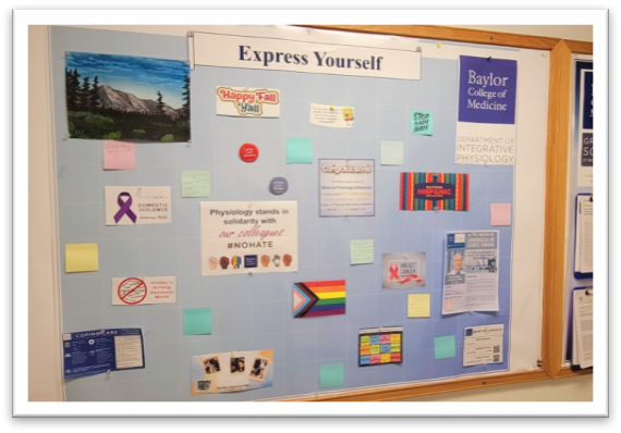 Integrative Physiology Express Yourself Display
