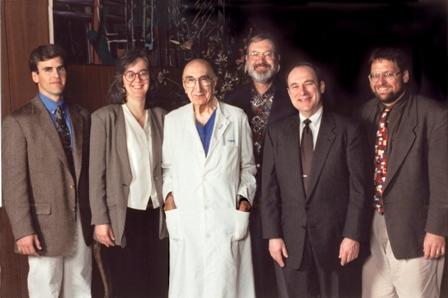 Winners of the 1997 Michael E. DeBakey, M.D., Excellence in Research Awards.