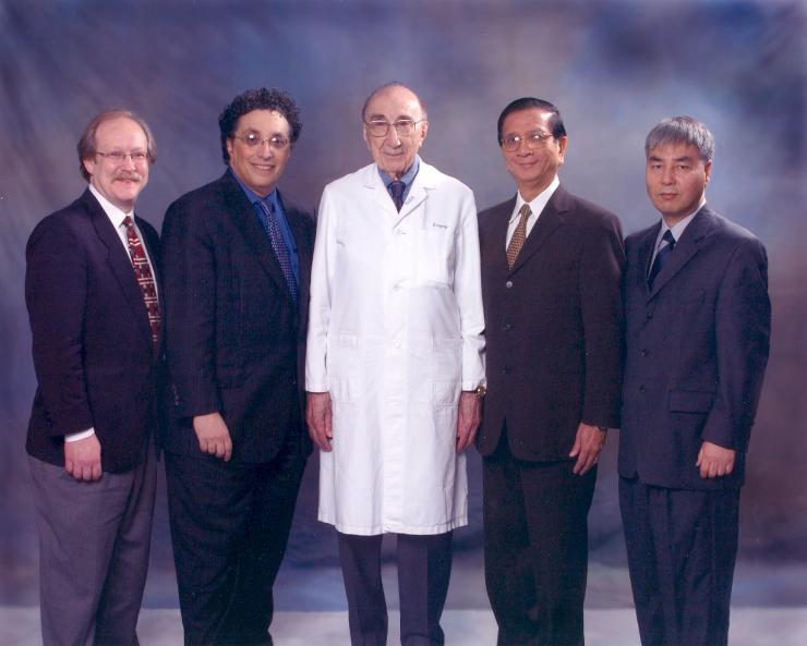 Winners of the 2003 Michael E. DeBakey, M.D., Excellence in Research Awards.
