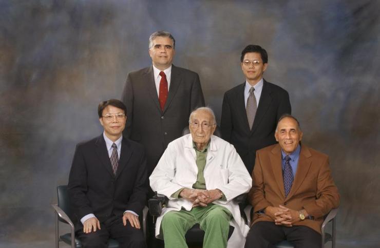 Winners of the 2006 Michael E. DeBakey, M.D., Excellence in Research Awards.