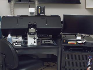 The deconvolution/restoration  microscope is an excellent choice for fast acquisition of fixed or live cells at low light levels.