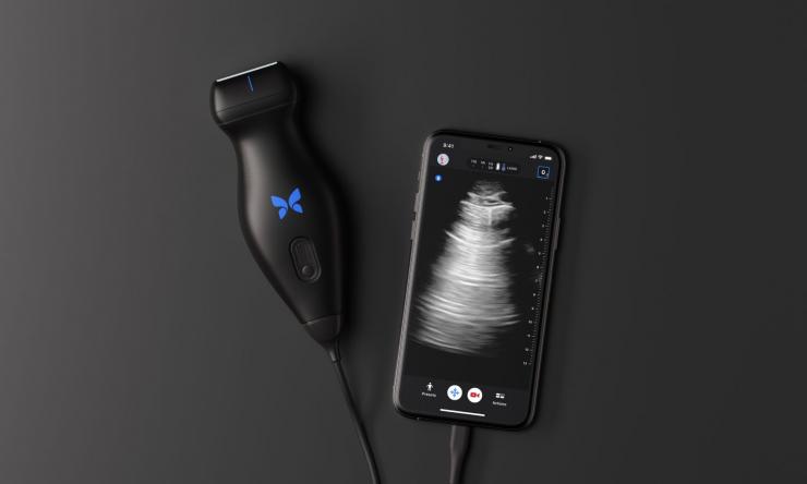 Butterfly iQ, the world's first handheld, single-probe whole-body ultrasound system using semiconductor technology