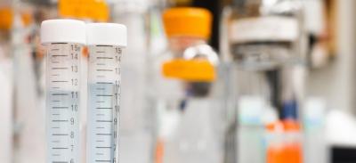 test tubes in a research lab