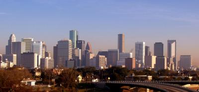 The Houston skyline