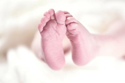 Image of newborn feet
