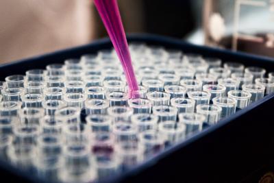 Image of pipette and test tubes