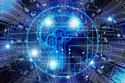 Artificial Intelligence representation of computer circuits and the human brain 