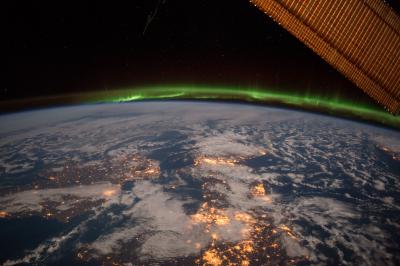 Ireland and the United Kingdom as seen from space. 