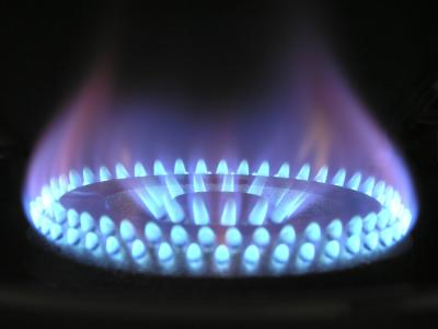 A photo of blue flame symbolizing the hazard of carbon monoxide poisoning. 