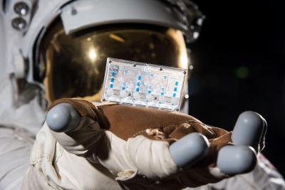 Tissue samples in space