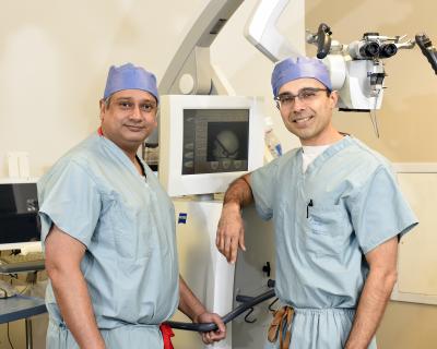 Dr. Ashwin Viswanathan and Dr. Samir Sheth