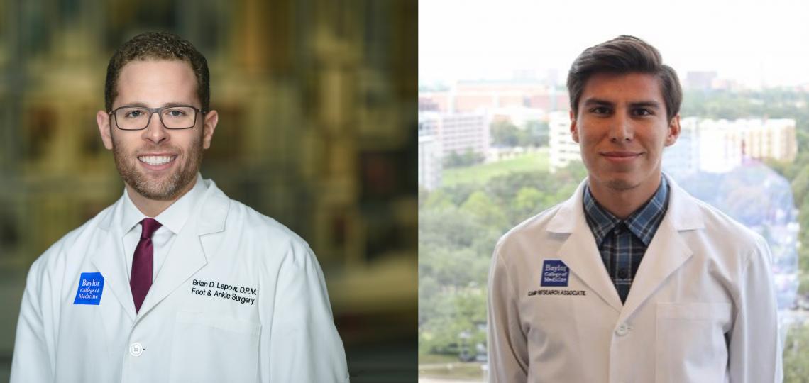 Dr. Brian Lepow and Dr. Alejandro Zulbaran