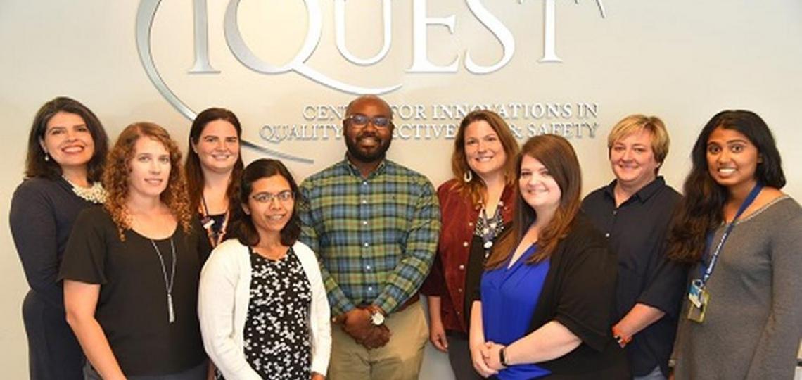A group picture featuring 2019 IQuESt fellows