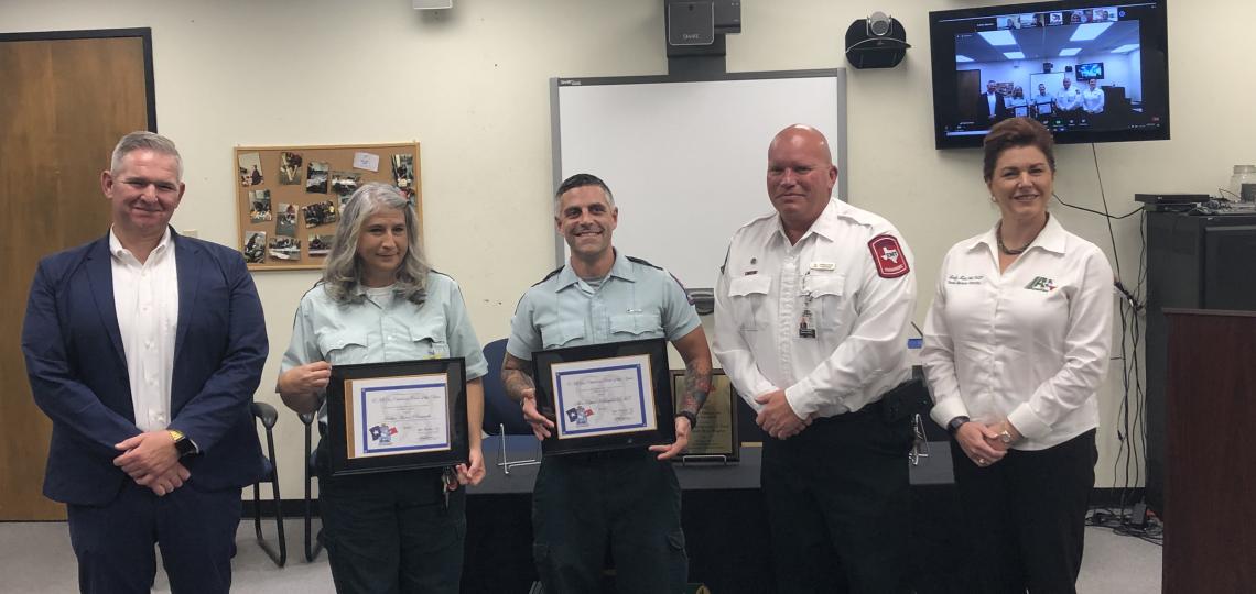 EMS for Children 2020 Crew of the Year Award Recipients
