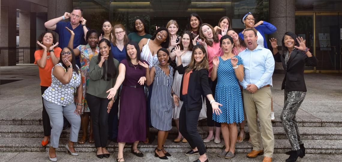 Group photo of the 2021 Pediatric Emergency Medicine Fellows