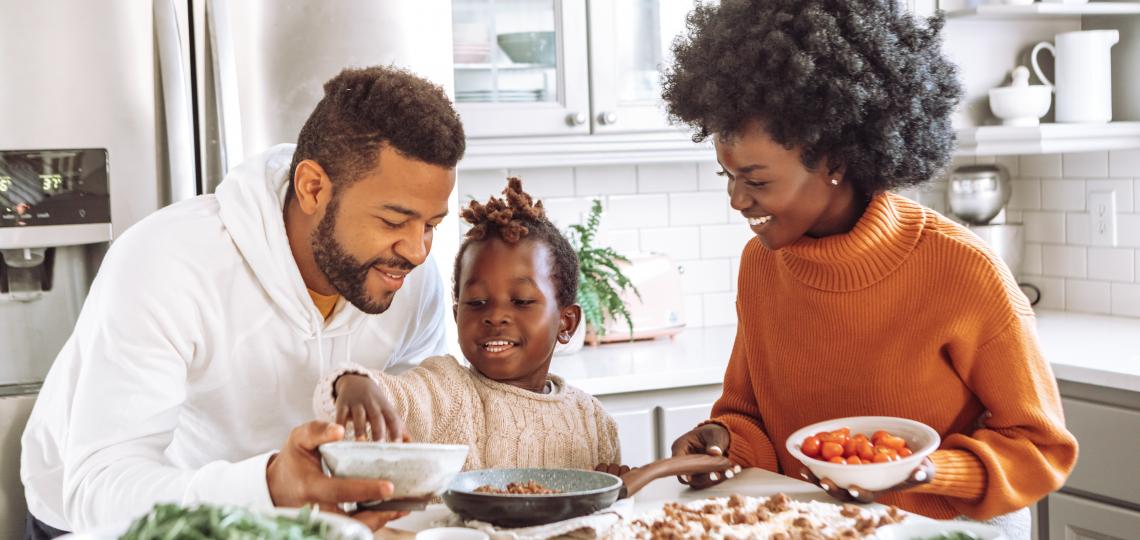 Family Eating