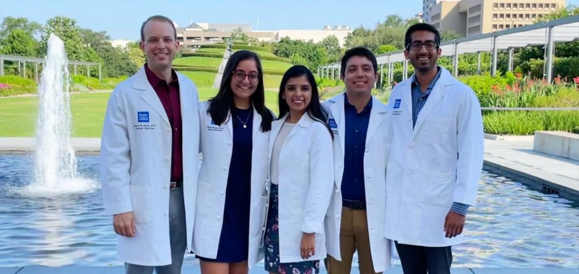 Internal Medicine Chief Residents White Coat Day