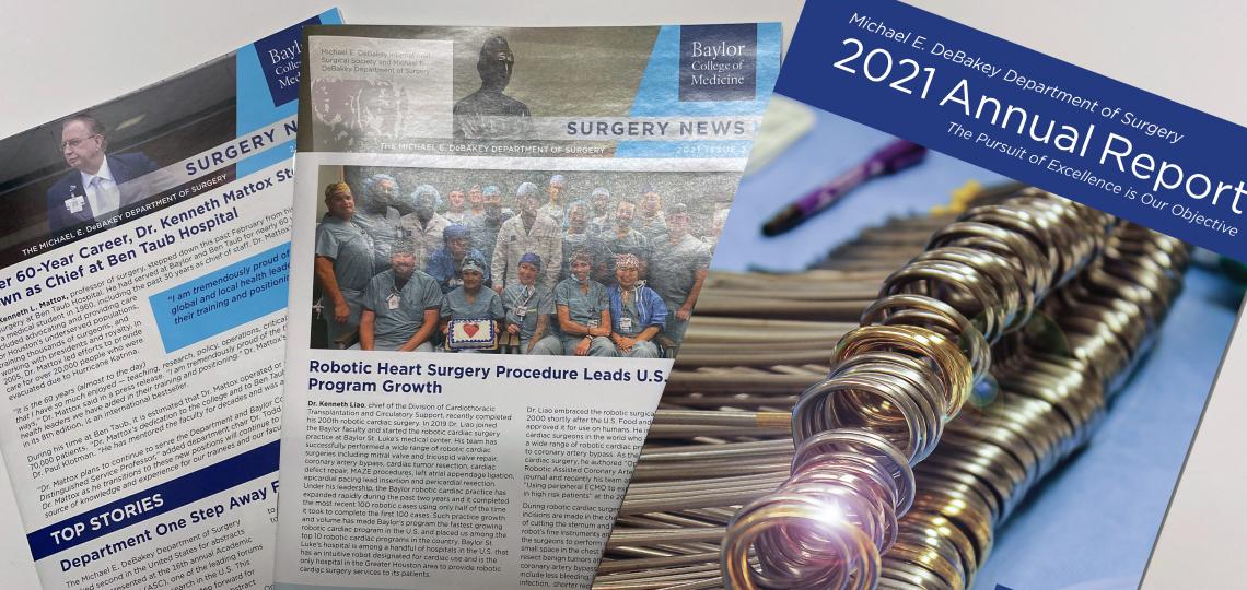 2021 Surgery Department publications