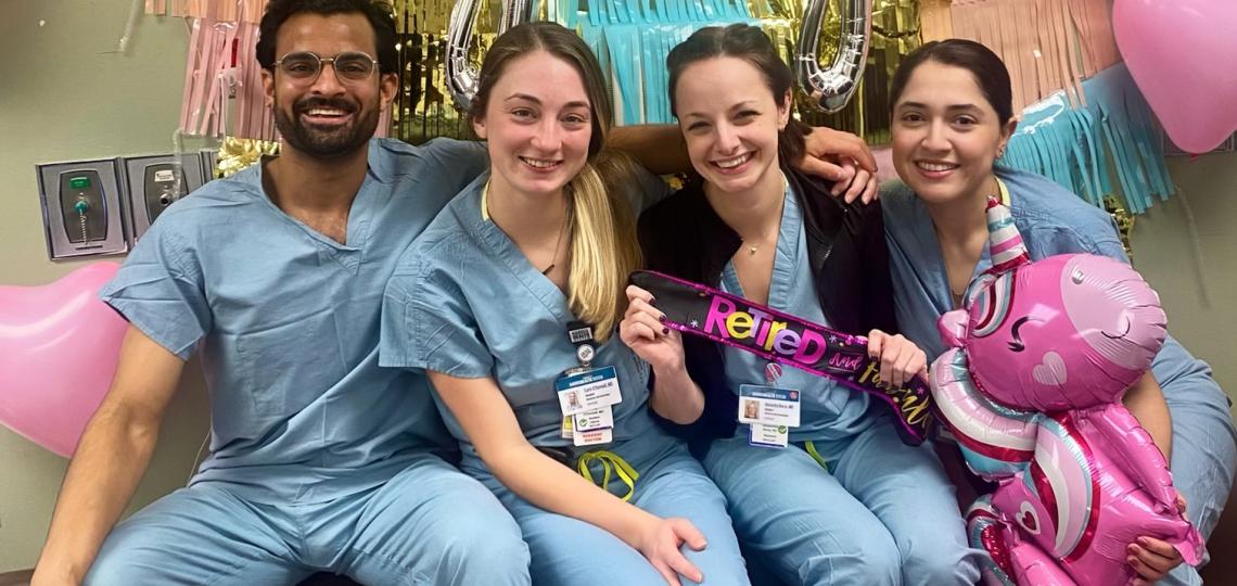 OBGYN Residents in clinic