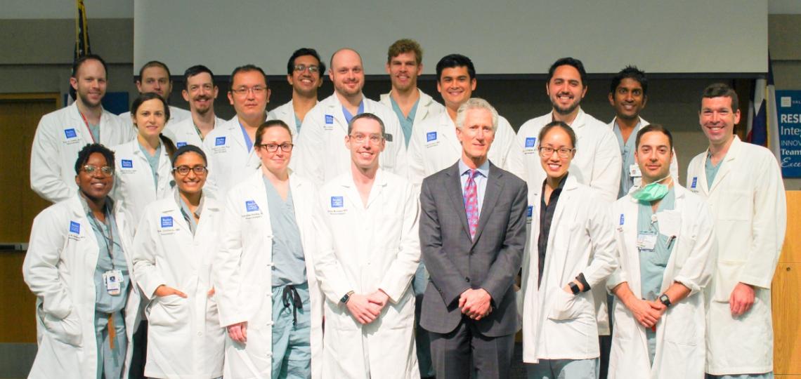 Dr. Michael Lawton and Neurosurgery residents