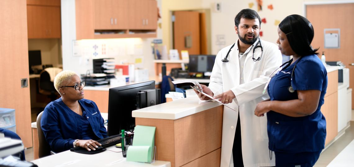 General Internal Medicine members discuss treatment options
