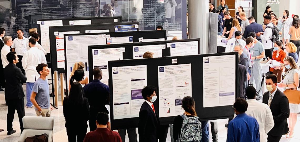10th annual research symposium poster session.