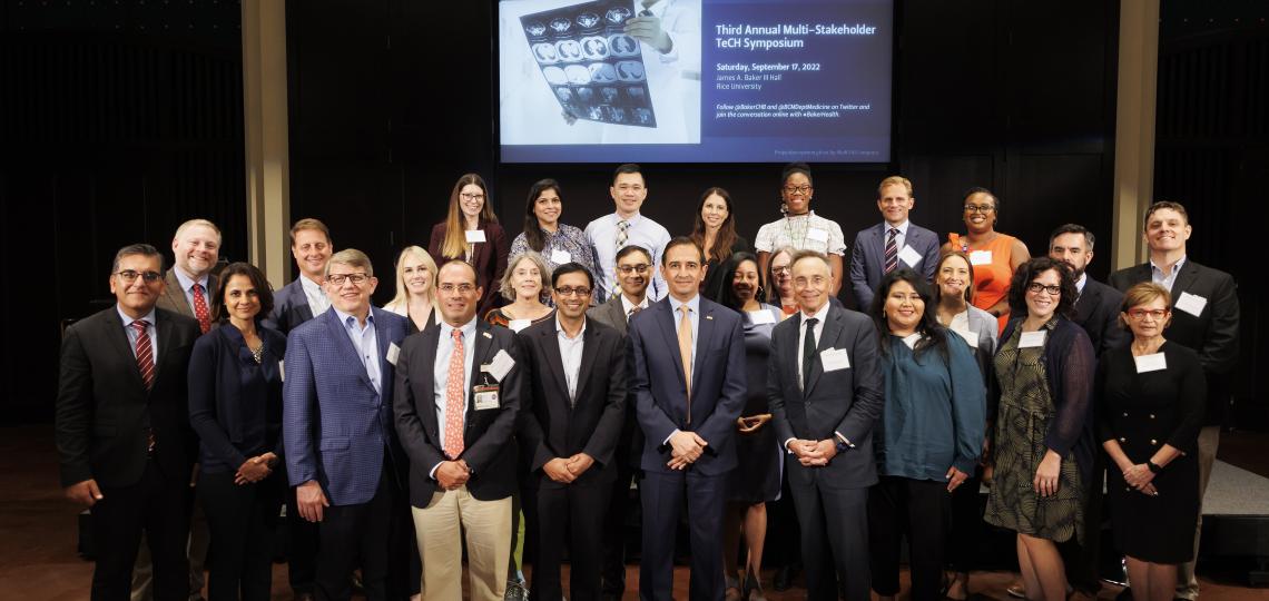 Group photo from the TeCH Annual Symposium 2022.