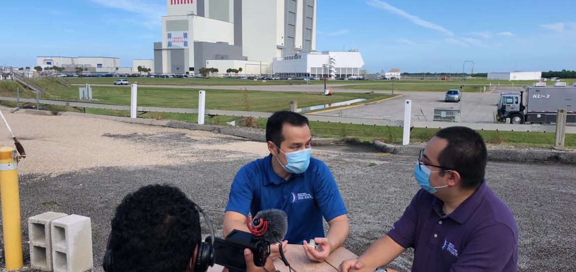 Jimmy Wu and Dr. Emmanuel Urquieta
