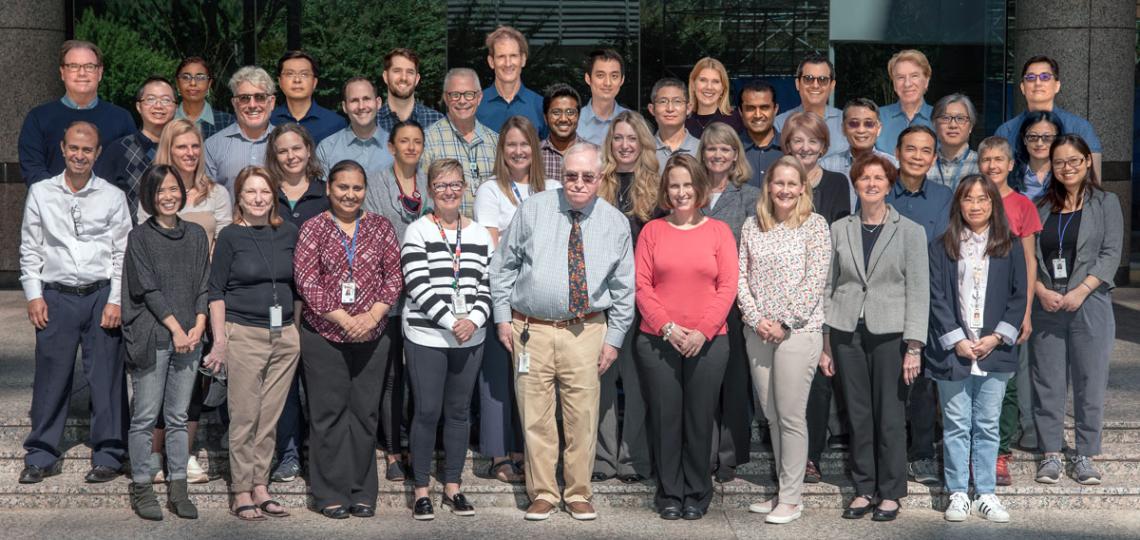 Group photo of the USDA/ARS Children's Nutrition Research Center faculty.