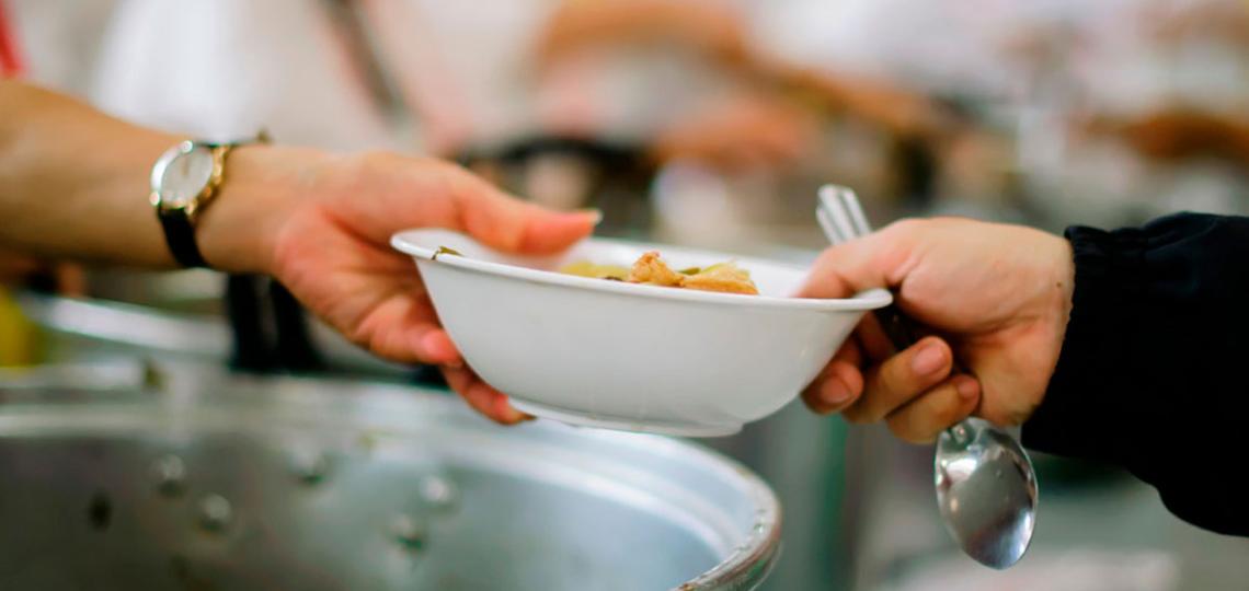Food hand out