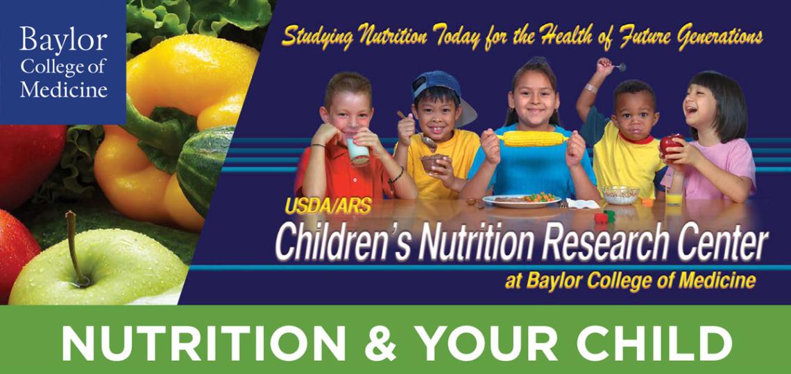 CNRC Nutrition and Your Child newsletter web banner Nutrition and Your Child Newsletter