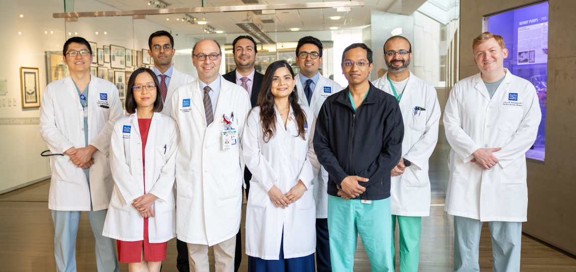 group of doctors standing together and smiling