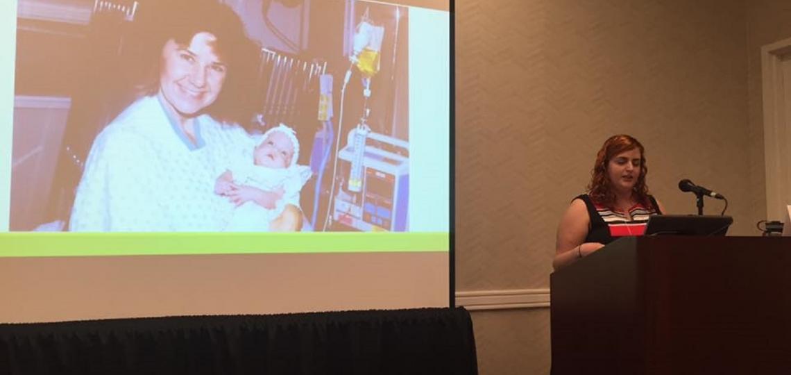  One of first babies to ever receive ganciclovir treatment speaks about her experience growing up deaf from congenital CMV at the Public Health & Policy Conference on September 26 – 27, 2016 in Austin, TX.