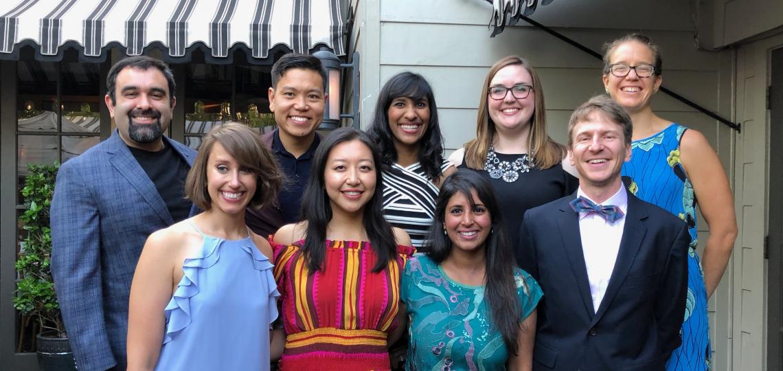 Graduates of Med-Peds residency from 2018