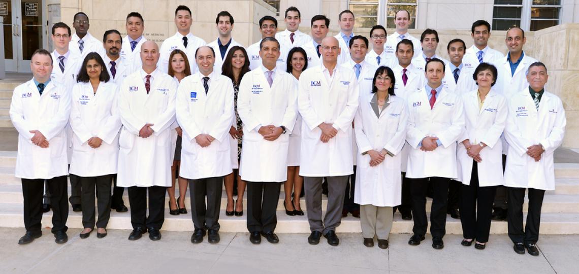 Section of Cardiology faculty group photo Section of Cardiology faculty