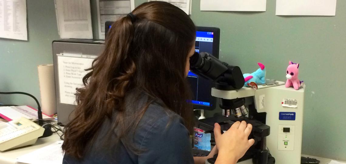Neuropathology Fellow Residents and fellows preview cases daily.