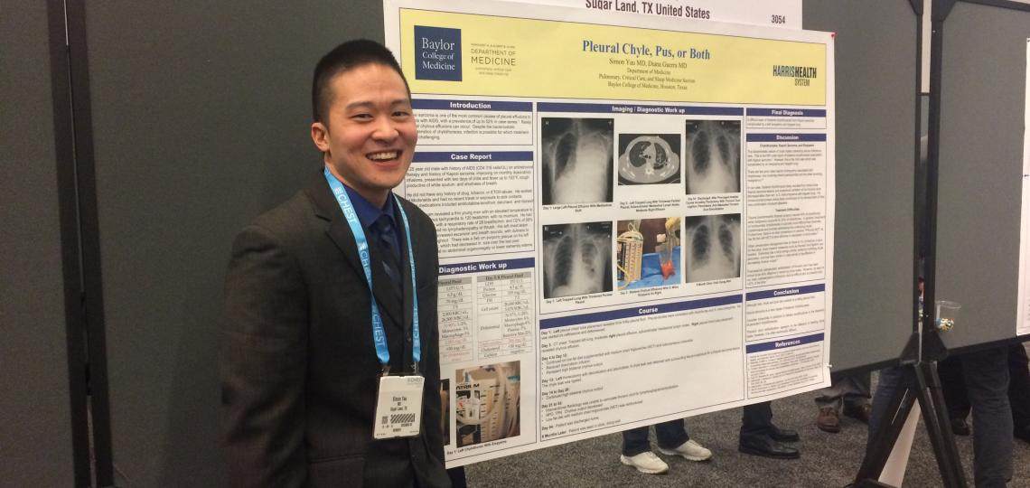 Dr Yau presents at CHEST