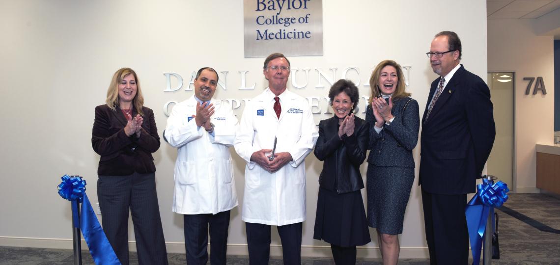 The ribbon was cut and the doors opened on the new clinical home of the Dan L Duncan Comprehensive Cancer Center.