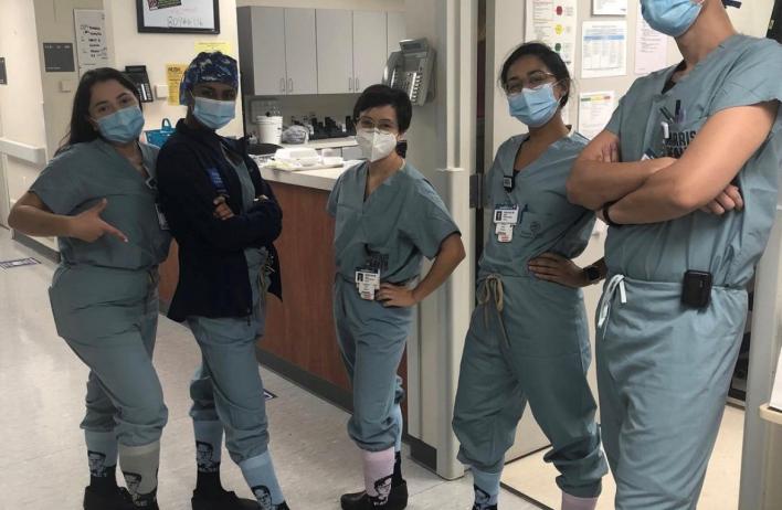Drs. Maria Limas, Archana Ayyar, Elizabeth Cook, Ambica Sastry and Yingao Zhang