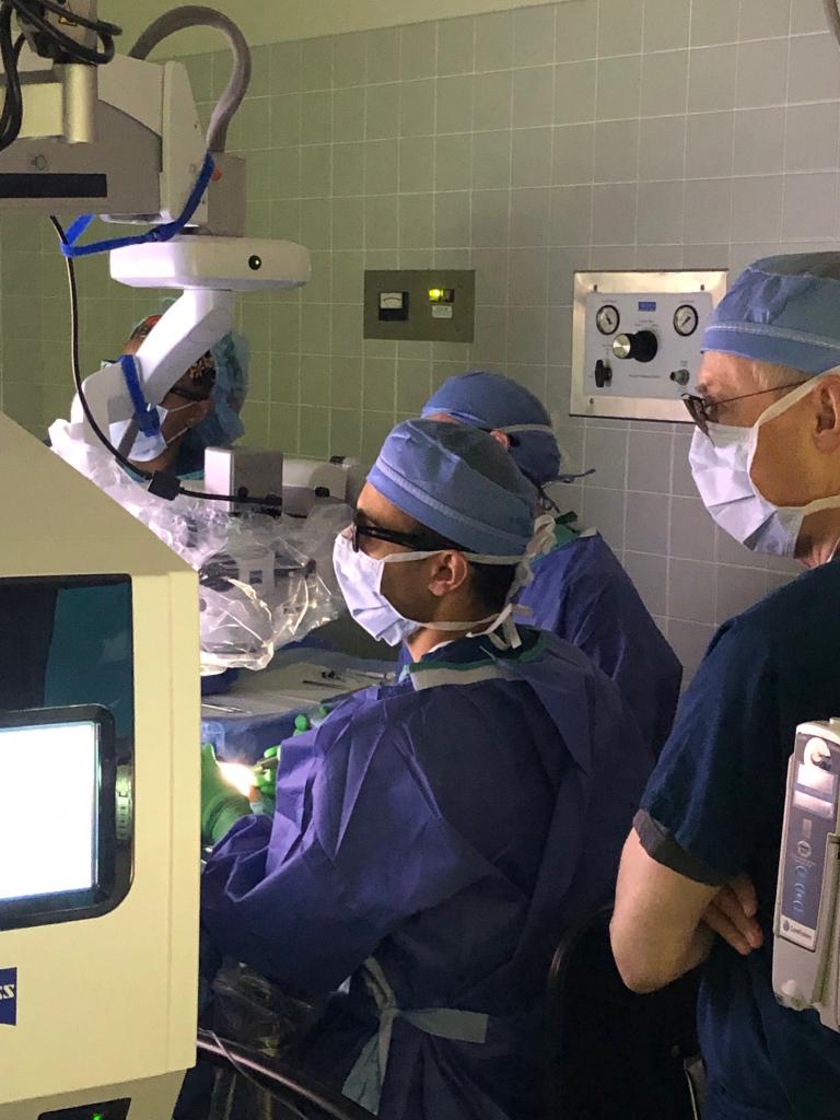 Cataract surgery with the NGENUITY 3D visualization system at the Michael E. DeBakey VA Medical Center