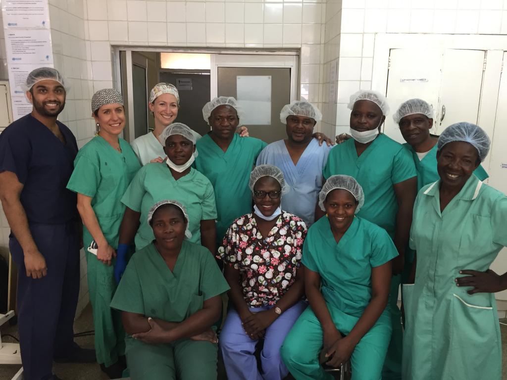 Global Women's Health Track residents smiling