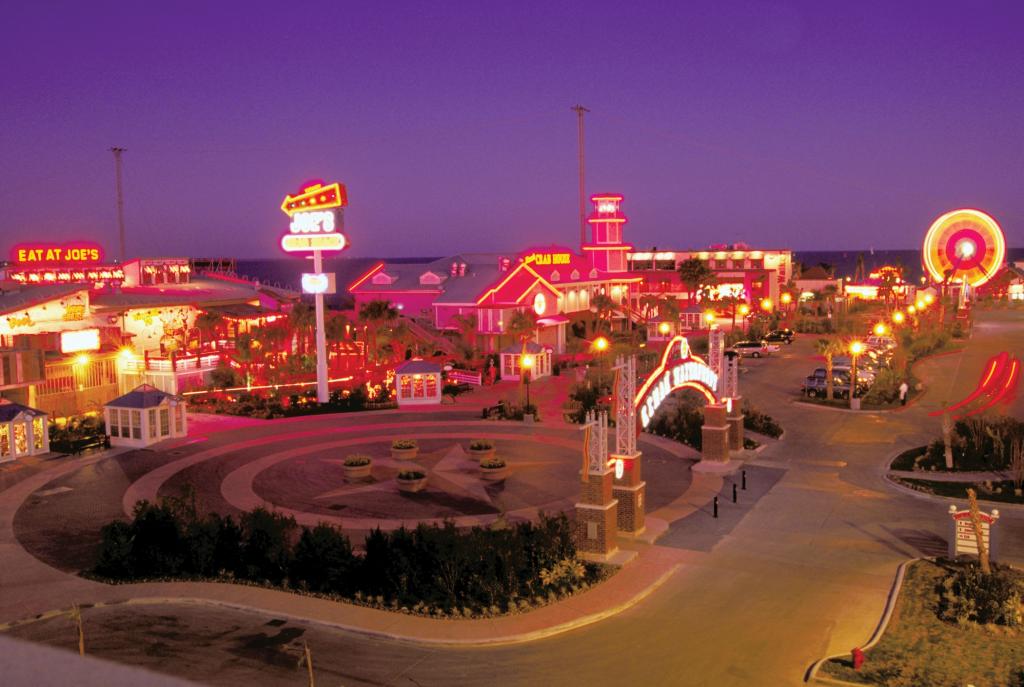 Enjoy some thrills and good food on the Kemah Boardwalk.