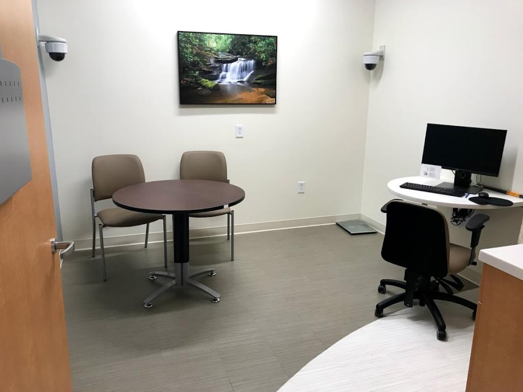 View of a Clinical Research Center Outpatient Room.