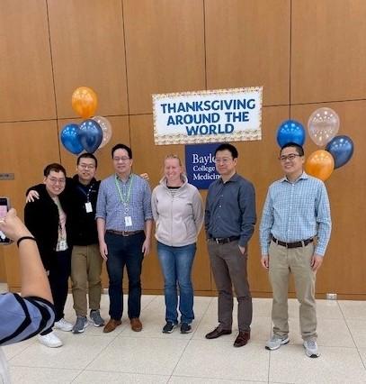 2022: Breast Center faculty, staff and trainees celebrated Thanksgiving Around the World Luncheon